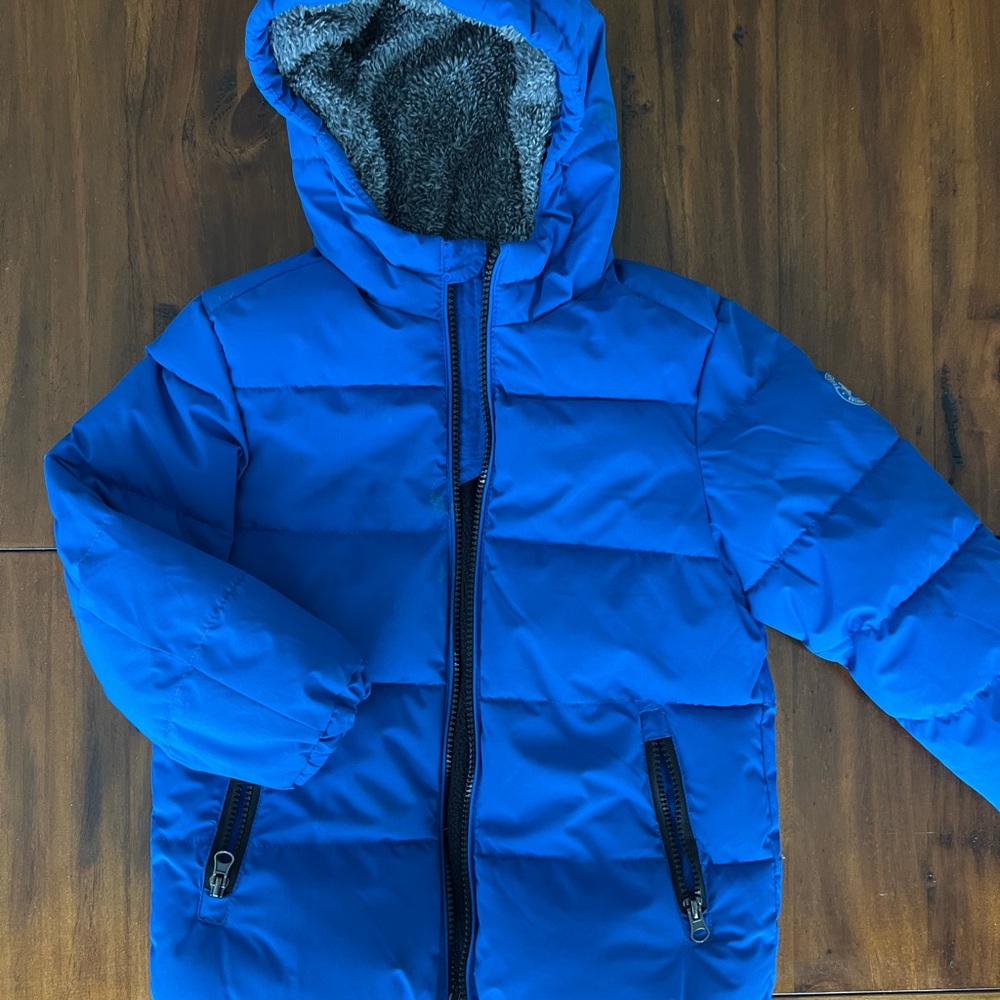 ZeroXposur Blue and Black Puffer Jacket
